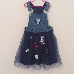 Disney Overall Dress Size 6X
